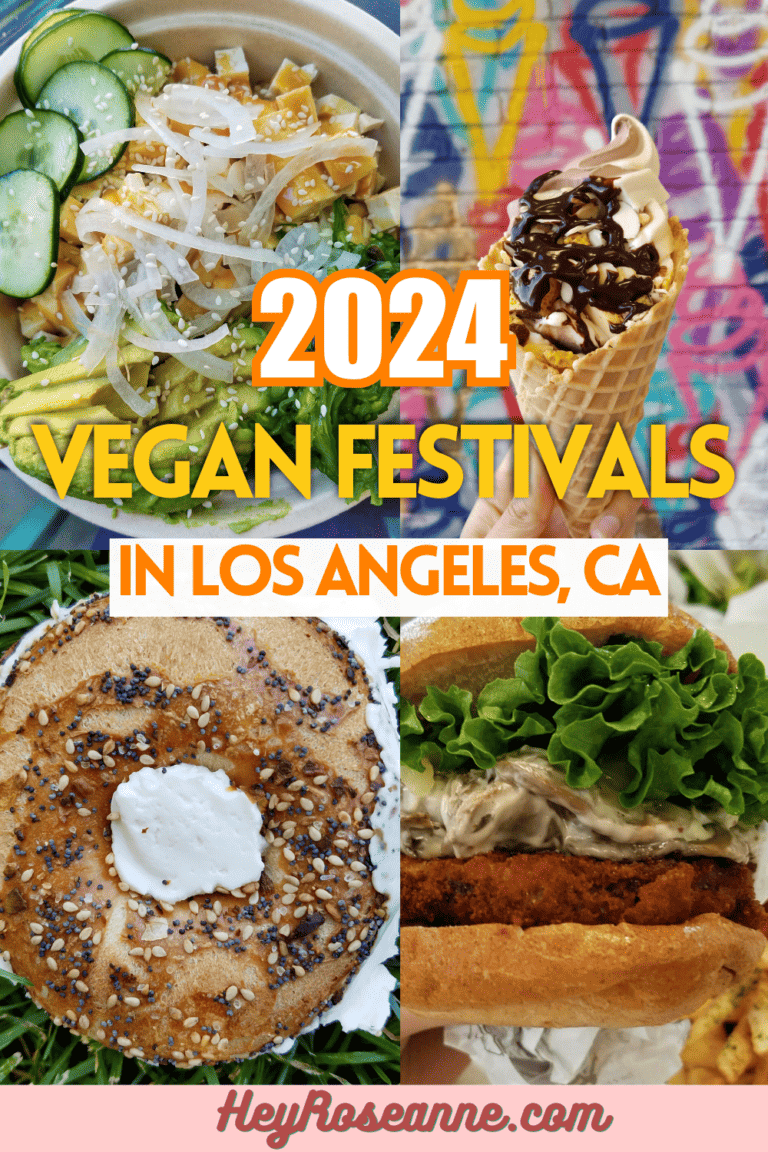 Full List of Vegan Festivals in Los Angeles in 2024